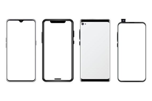 Mobile Phone Mockup Design Collection: Graphics for Real Publishing