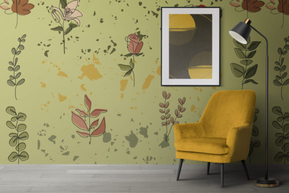 Pattern in Mockup Cute Walk: Graphics and Patterns for Creative Design