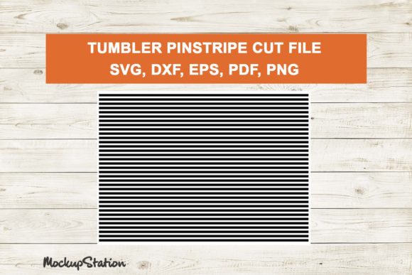 Tumbler Pinstripes Graphics & Crafts
